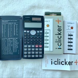Casio Calculator & iclicker bundle